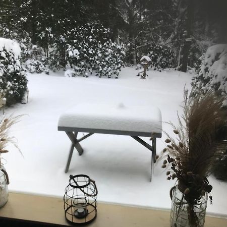 Geschakelde Bungalow Op De Veluwe "De Eekhoorn" 欧特罗 外观 照片